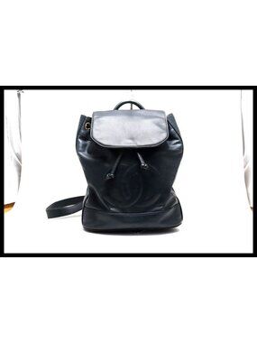 Chanel Jumbo CC Logo GD Leather Shoulder Bag